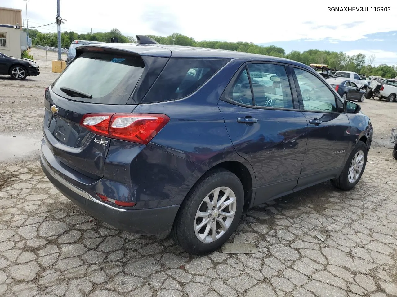 3GNAXHEV3JL115903 2018 Chevrolet Equinox Ls