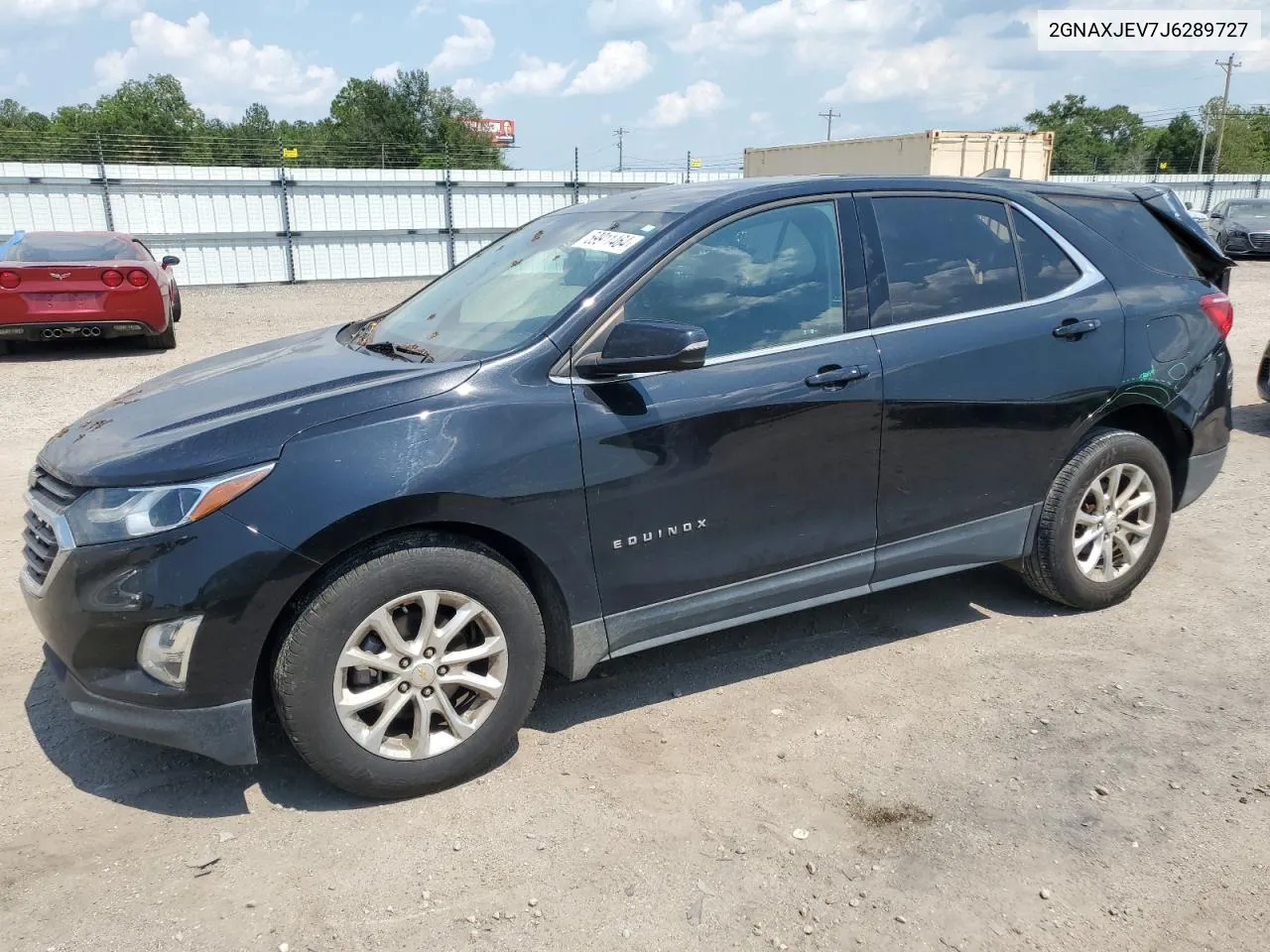 2018 Chevrolet Equinox Lt VIN: 2GNAXJEV7J6289727 Lot: 59911464