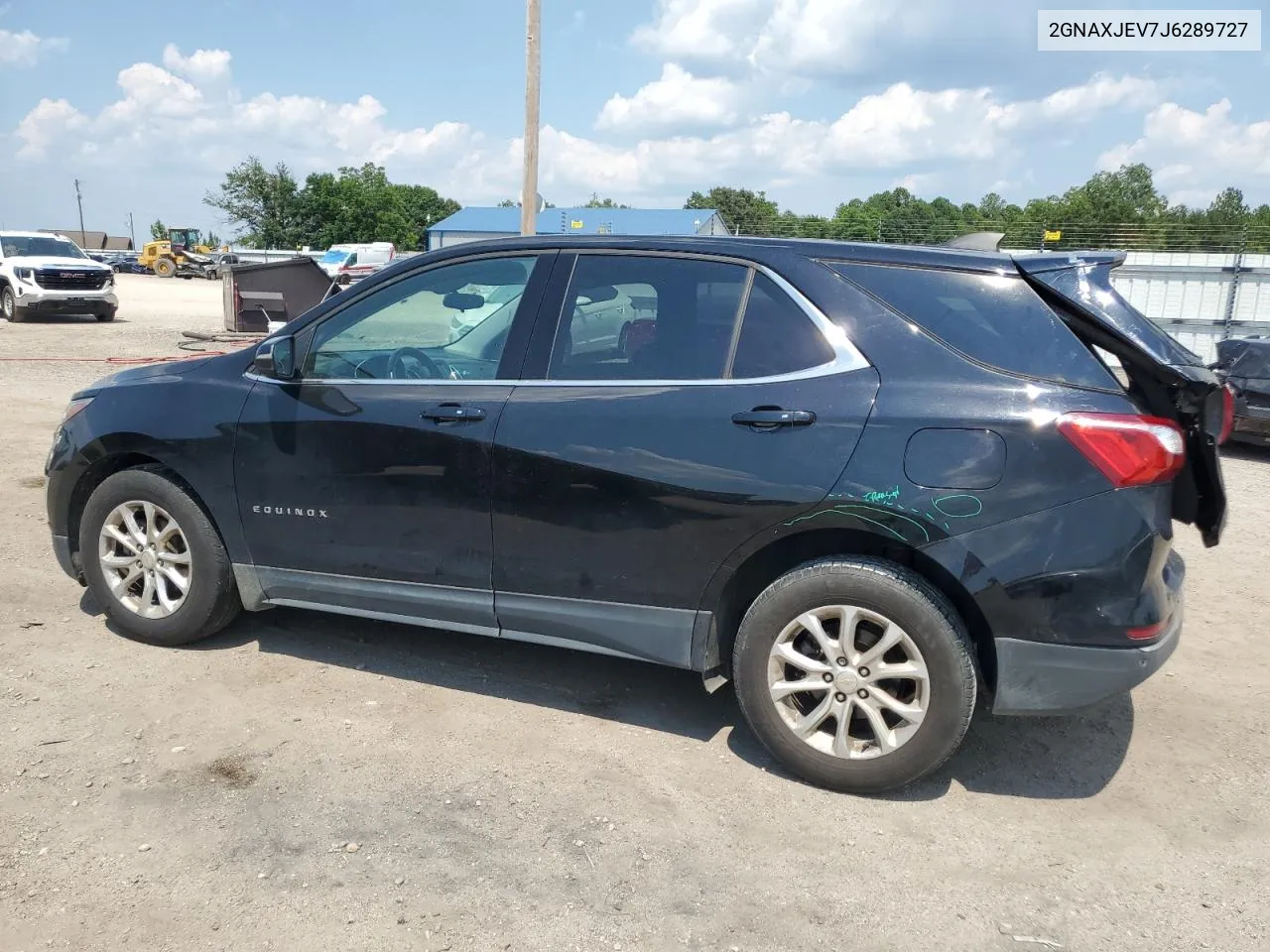 2018 Chevrolet Equinox Lt VIN: 2GNAXJEV7J6289727 Lot: 59911464