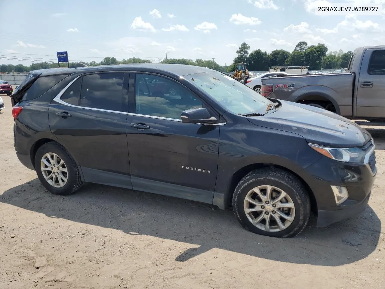 2018 Chevrolet Equinox Lt VIN: 2GNAXJEV7J6289727 Lot: 59911464