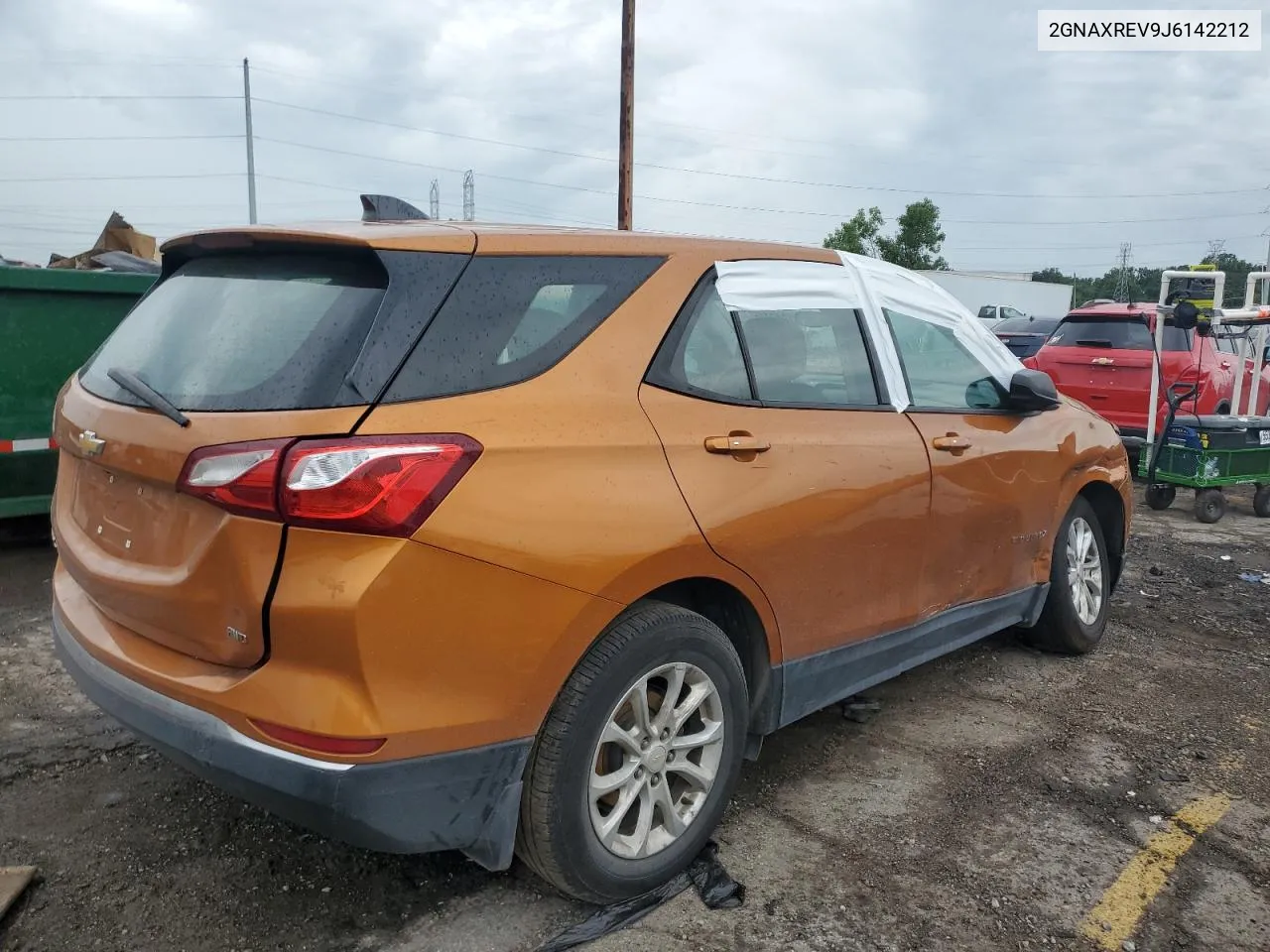 2018 Chevrolet Equinox Ls VIN: 2GNAXREV9J6142212 Lot: 60194044