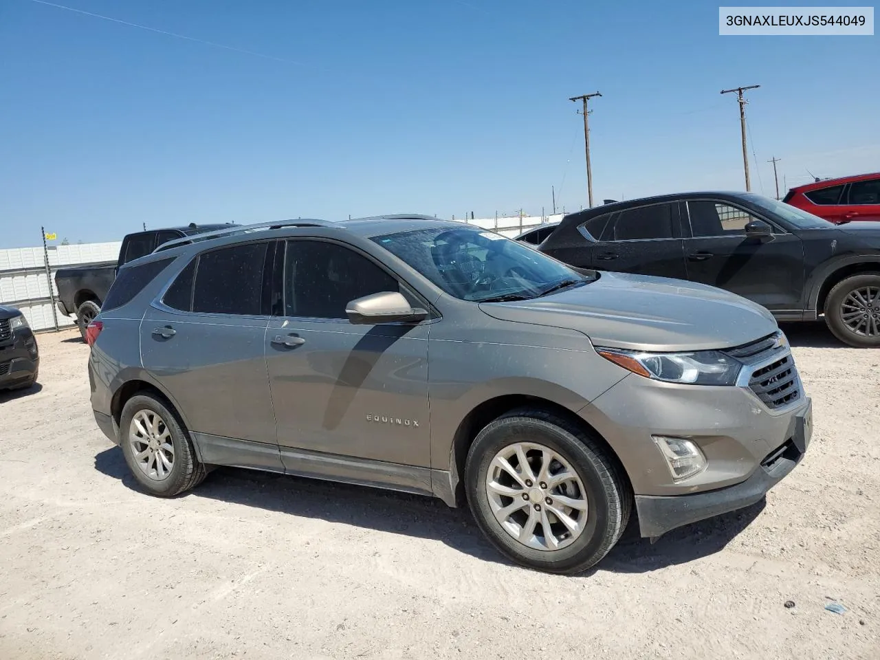 2018 Chevrolet Equinox Lt VIN: 3GNAXLEUXJS544049 Lot: 60319834