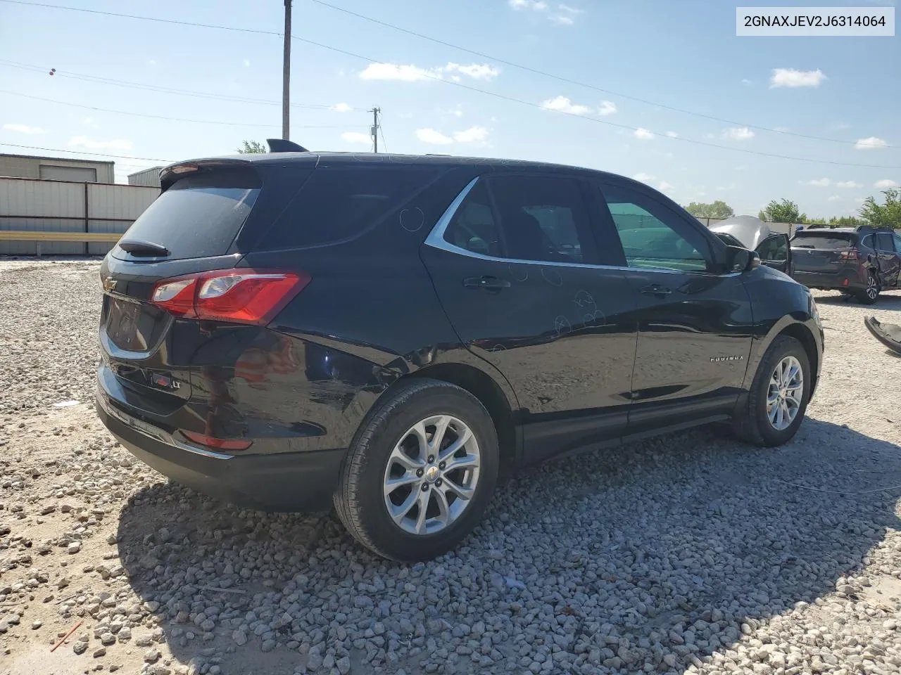 2018 Chevrolet Equinox Lt VIN: 2GNAXJEV2J6314064 Lot: 60482764