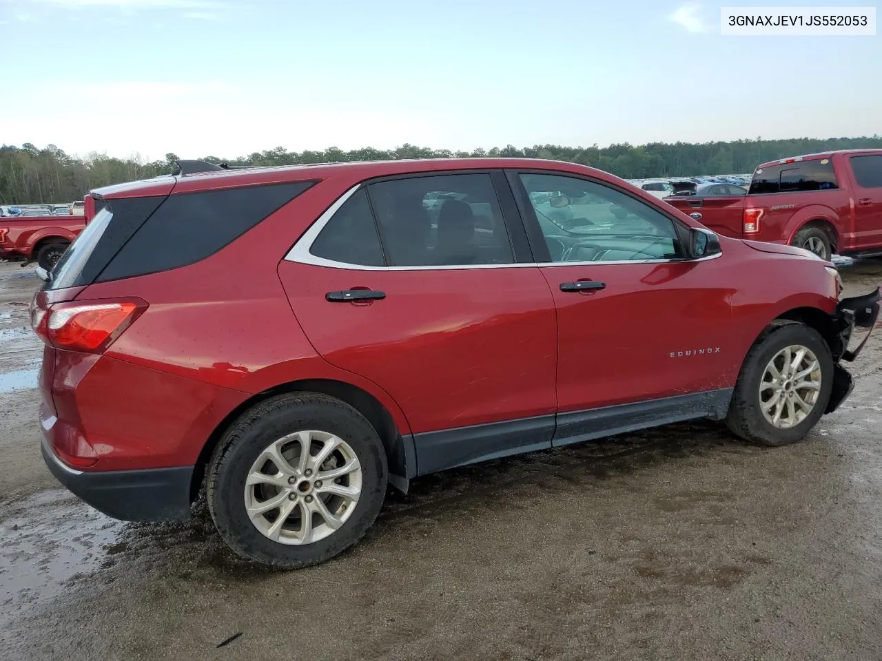 2018 Chevrolet Equinox Lt VIN: 3GNAXJEV1JS552053 Lot: 60568324