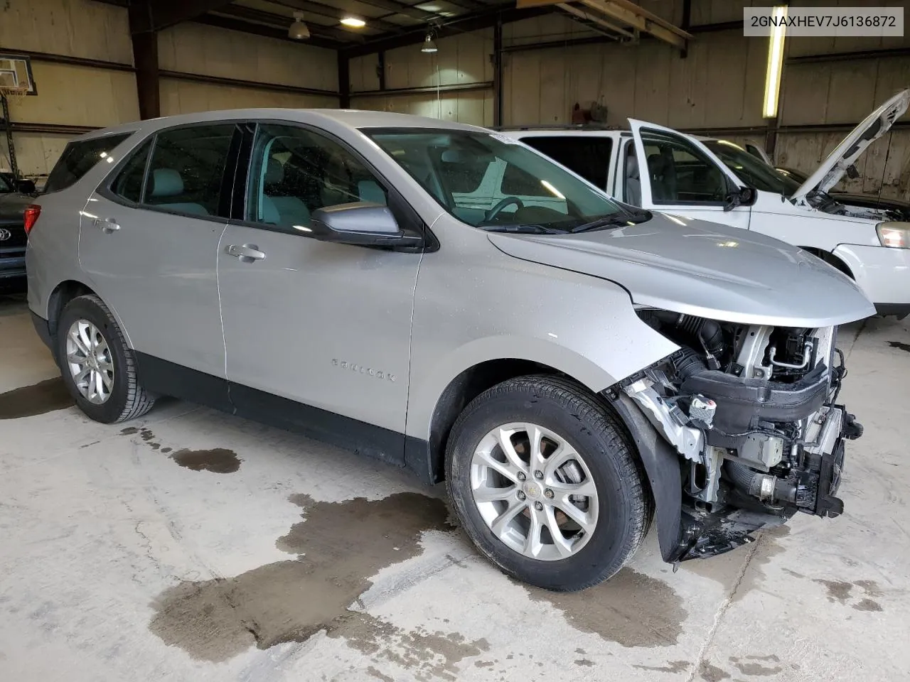 2018 Chevrolet Equinox Ls VIN: 2GNAXHEV7J6136872 Lot: 61039724