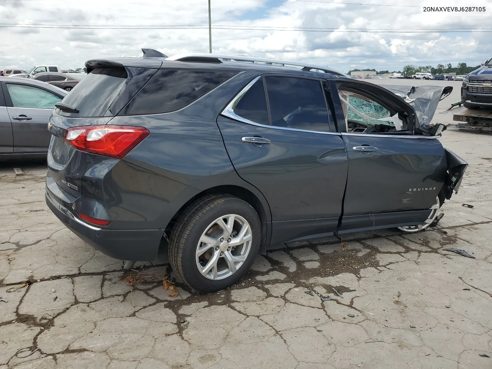 2018 Chevrolet Equinox Premier VIN: 2GNAXVEV8J6287105 Lot: 61139284