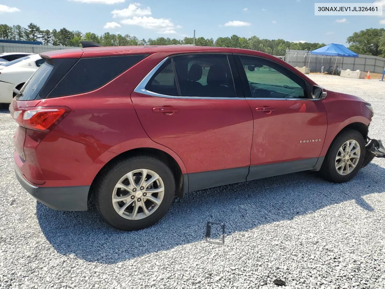 3GNAXJEV1JL326461 2018 Chevrolet Equinox Lt