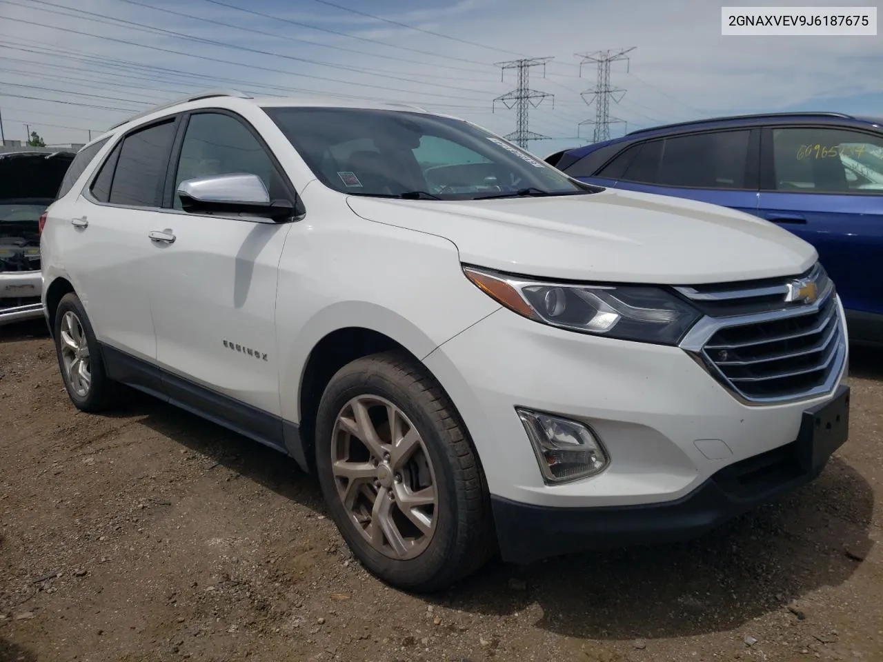 2018 Chevrolet Equinox Premier VIN: 2GNAXVEV9J6187675 Lot: 61276174