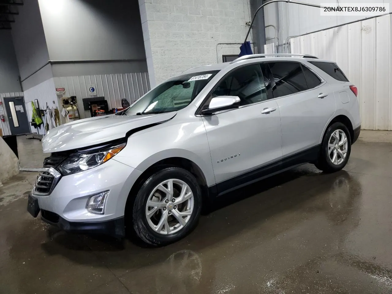 2018 Chevrolet Equinox Lt VIN: 2GNAXTEX8J6309786 Lot: 61416784