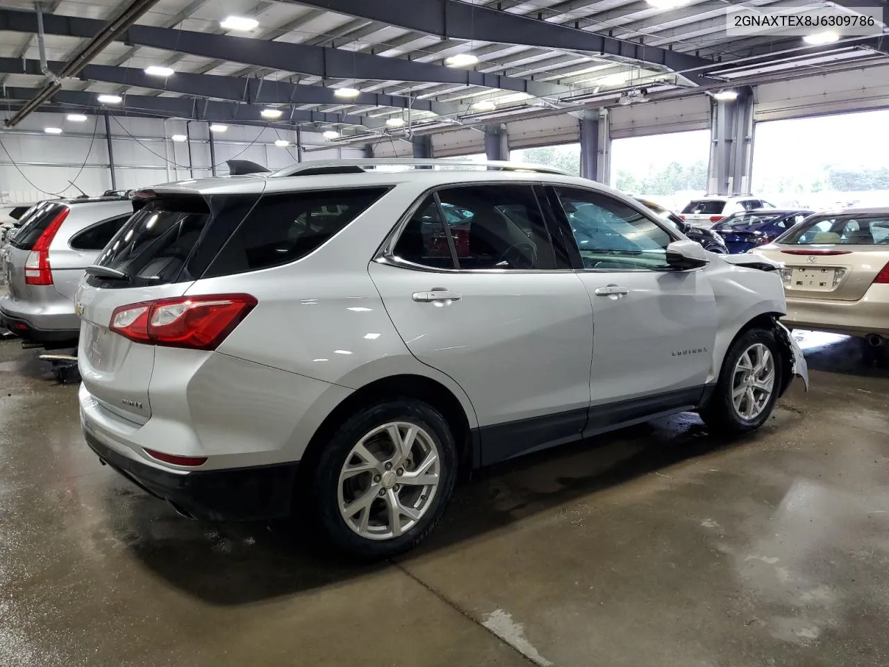 2018 Chevrolet Equinox Lt VIN: 2GNAXTEX8J6309786 Lot: 61416784