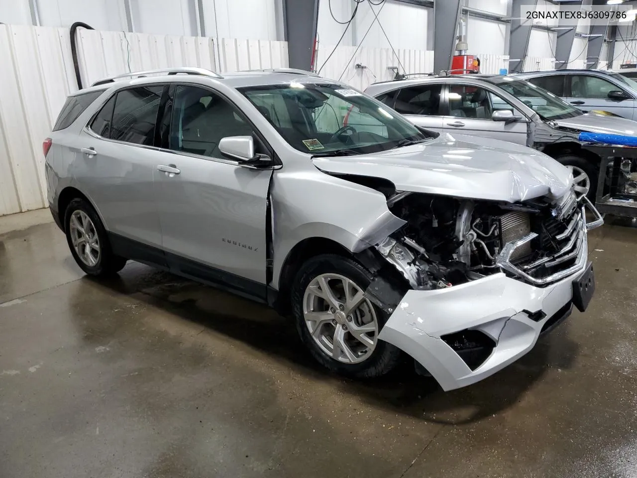 2018 Chevrolet Equinox Lt VIN: 2GNAXTEX8J6309786 Lot: 61416784