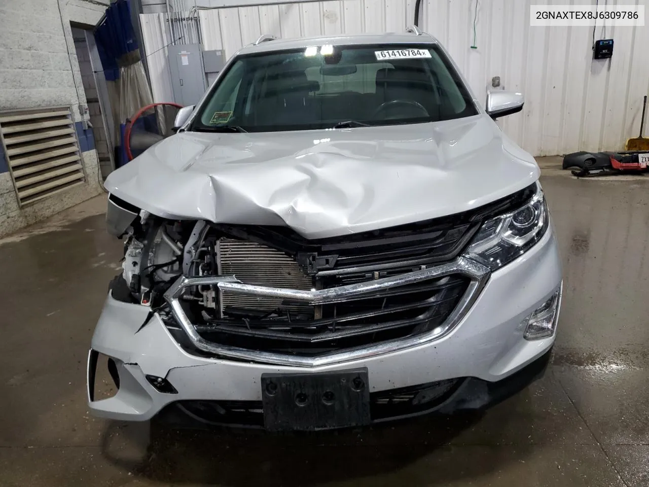 2018 Chevrolet Equinox Lt VIN: 2GNAXTEX8J6309786 Lot: 61416784