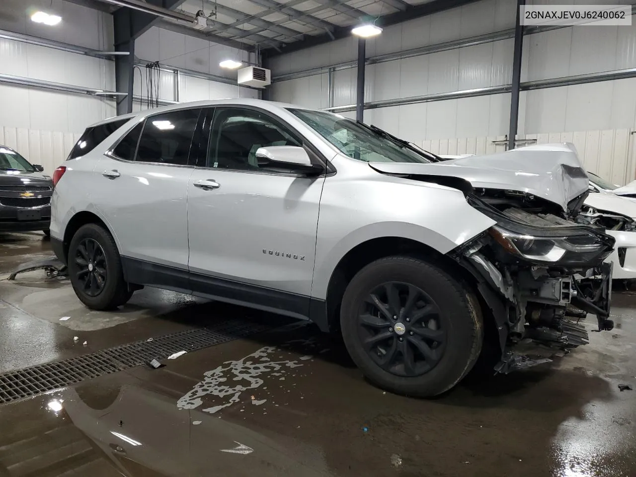 2018 Chevrolet Equinox Lt VIN: 2GNAXJEV0J6240062 Lot: 61427194