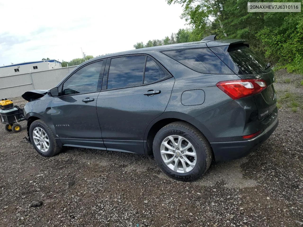 2018 Chevrolet Equinox Ls VIN: 2GNAXHEV7J6310116 Lot: 61573634