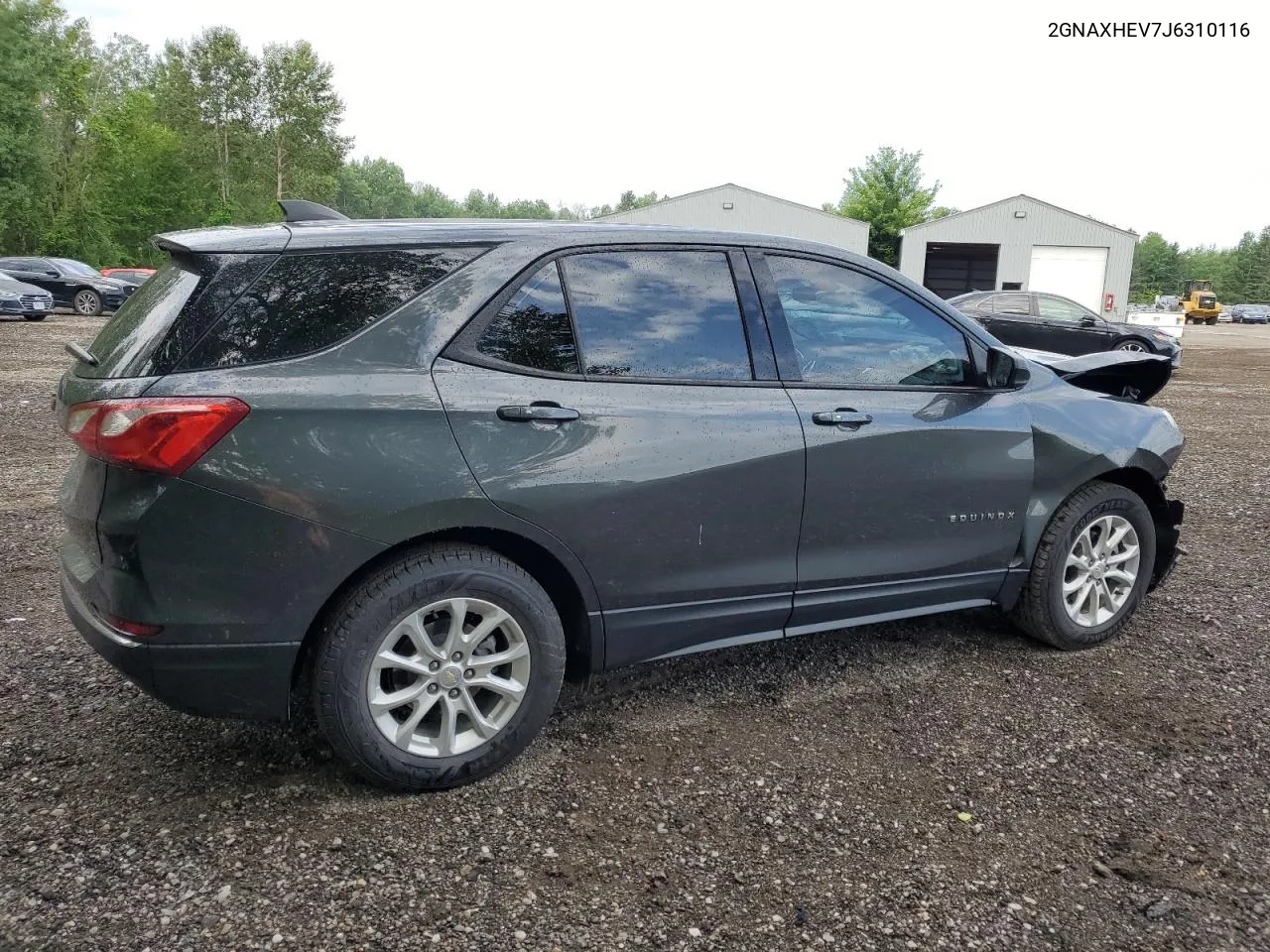 2018 Chevrolet Equinox Ls VIN: 2GNAXHEV7J6310116 Lot: 61573634