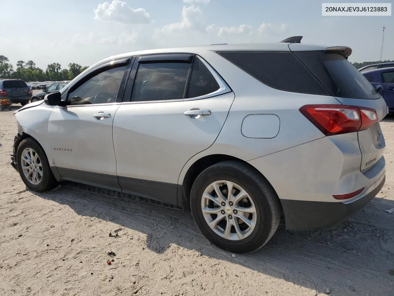 2018 Chevrolet Equinox Lt VIN: 2GNAXJEV3J6123883 Lot: 61708184