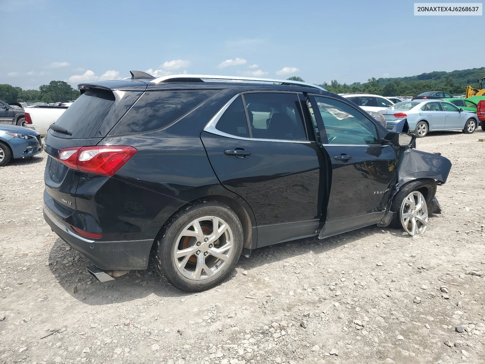 2GNAXTEX4J6268637 2018 Chevrolet Equinox Lt