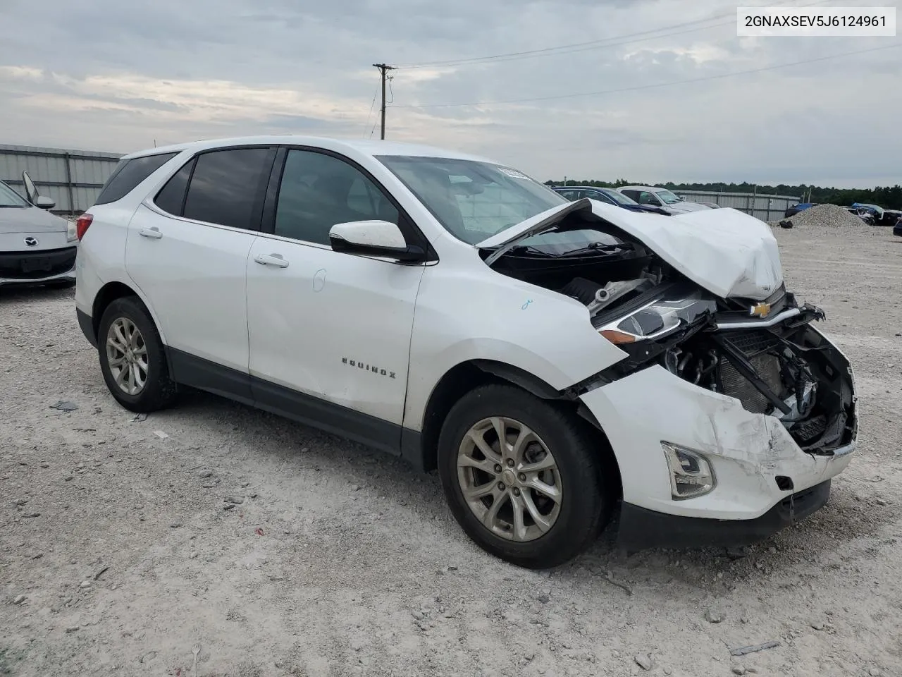 2018 Chevrolet Equinox Lt VIN: 2GNAXSEV5J6124961 Lot: 62233524