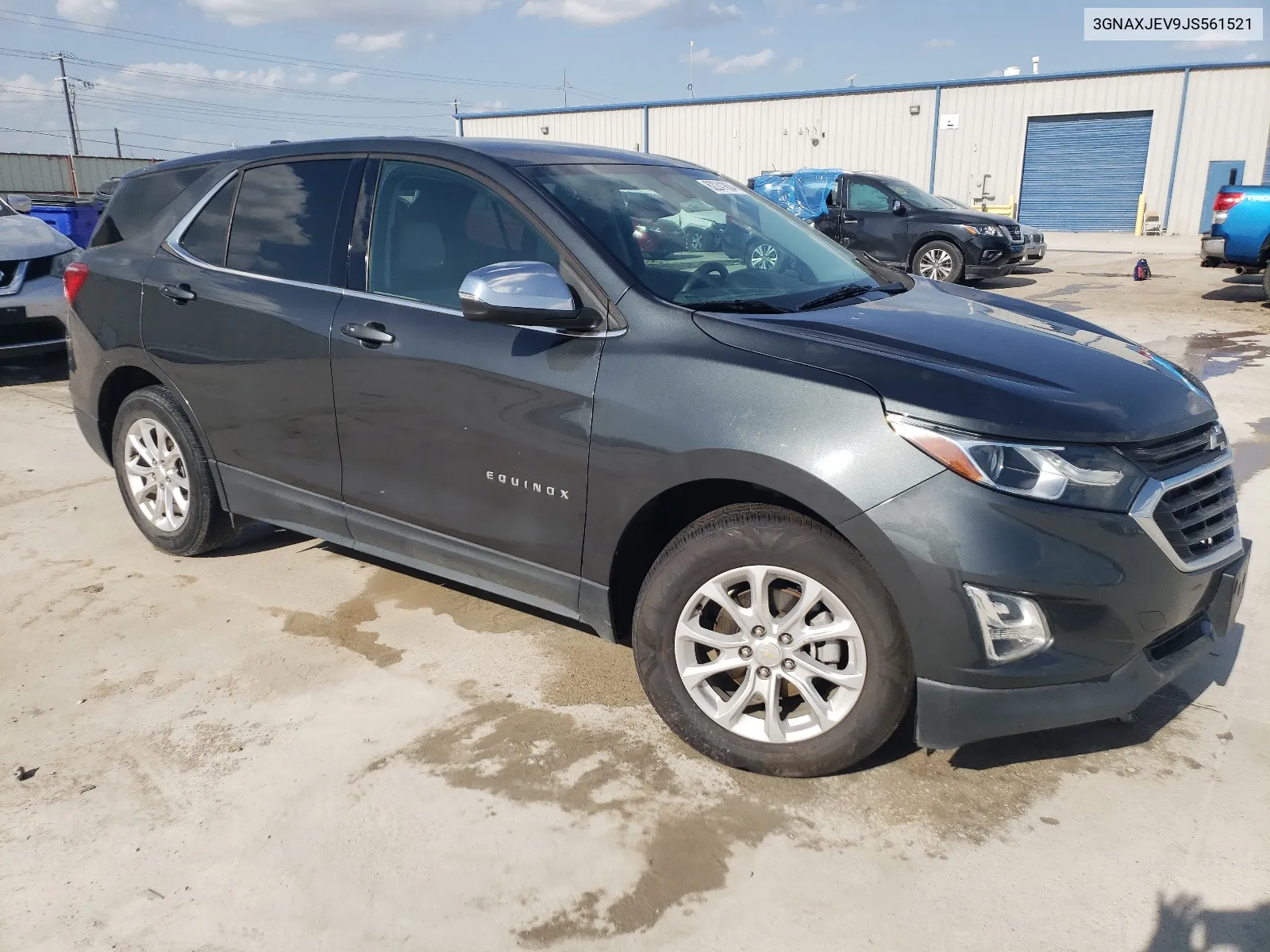 2018 Chevrolet Equinox Lt VIN: 3GNAXJEV9JS561521 Lot: 62241864