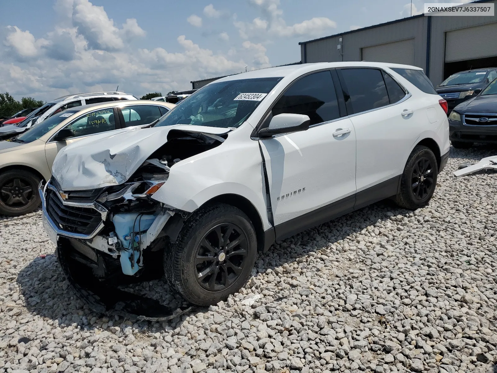 2GNAXSEV7J6337507 2018 Chevrolet Equinox Lt