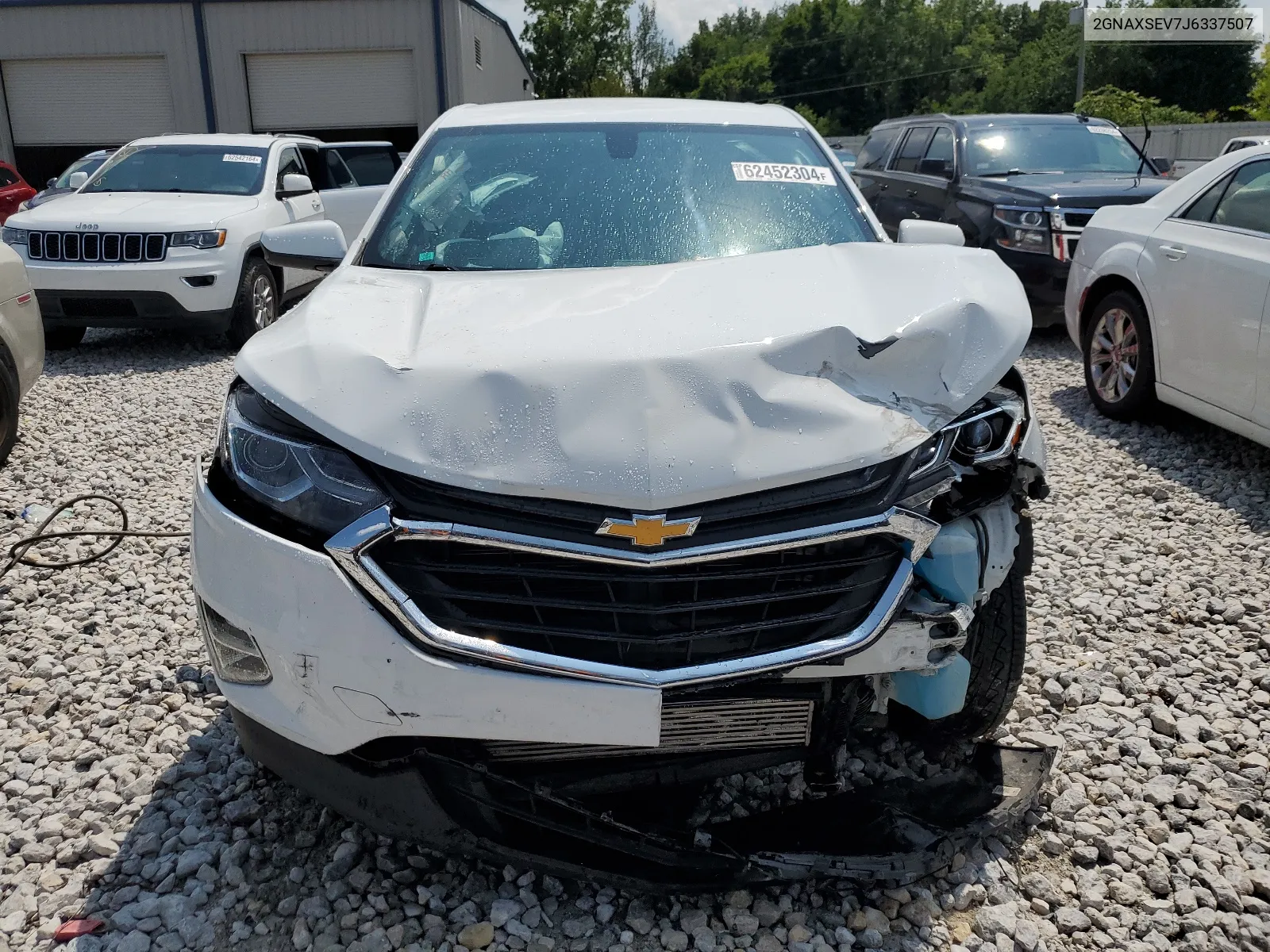 2018 Chevrolet Equinox Lt VIN: 2GNAXSEV7J6337507 Lot: 62452304