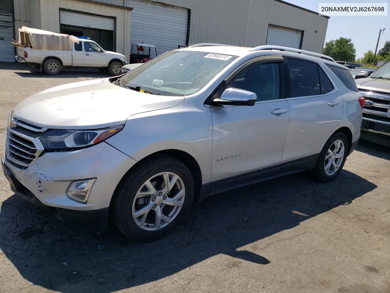 2018 Chevrolet Equinox Premier VIN: 2GNAXMEV2J6267698 Lot: 62668374