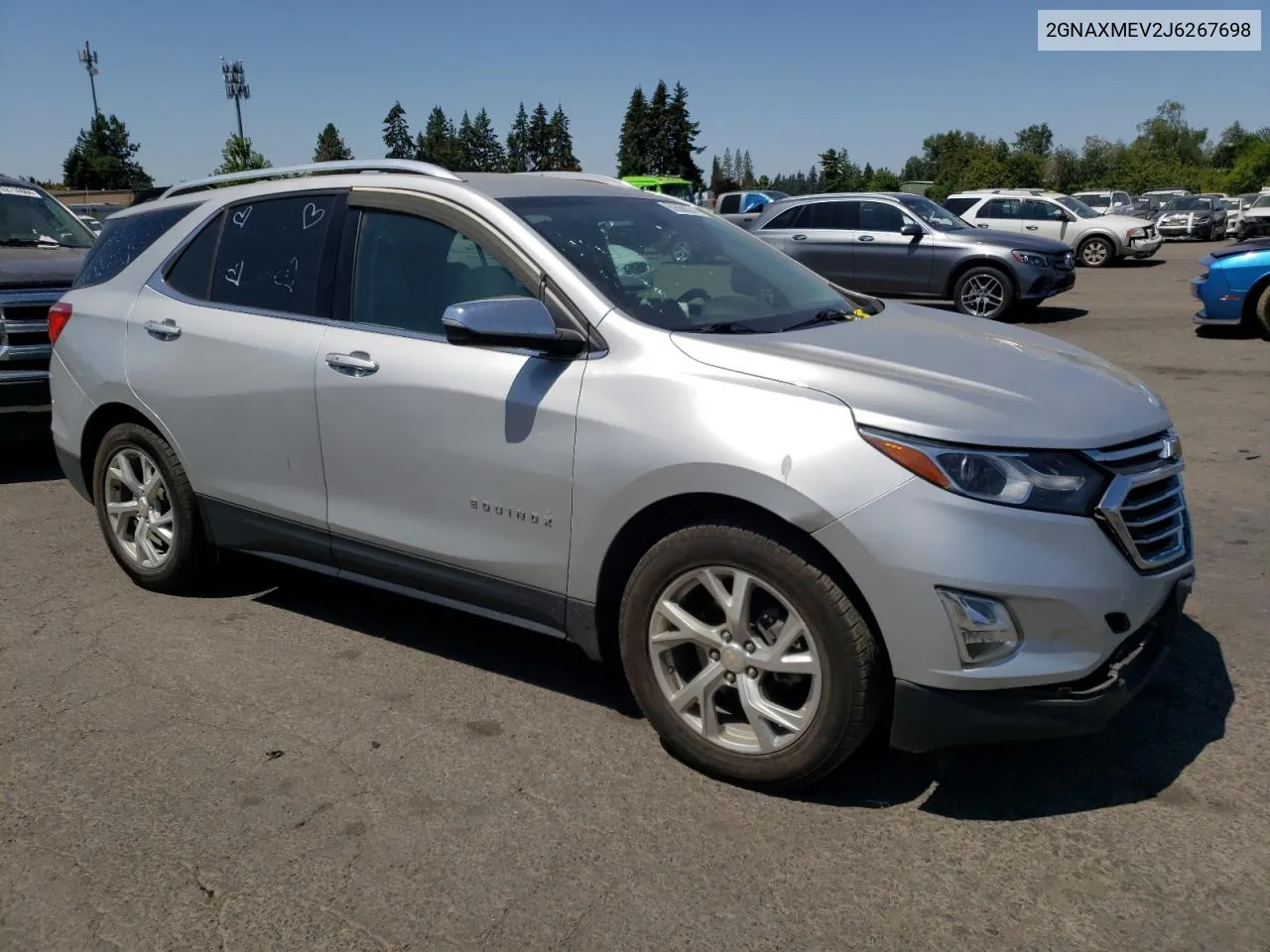 2018 Chevrolet Equinox Premier VIN: 2GNAXMEV2J6267698 Lot: 62668374