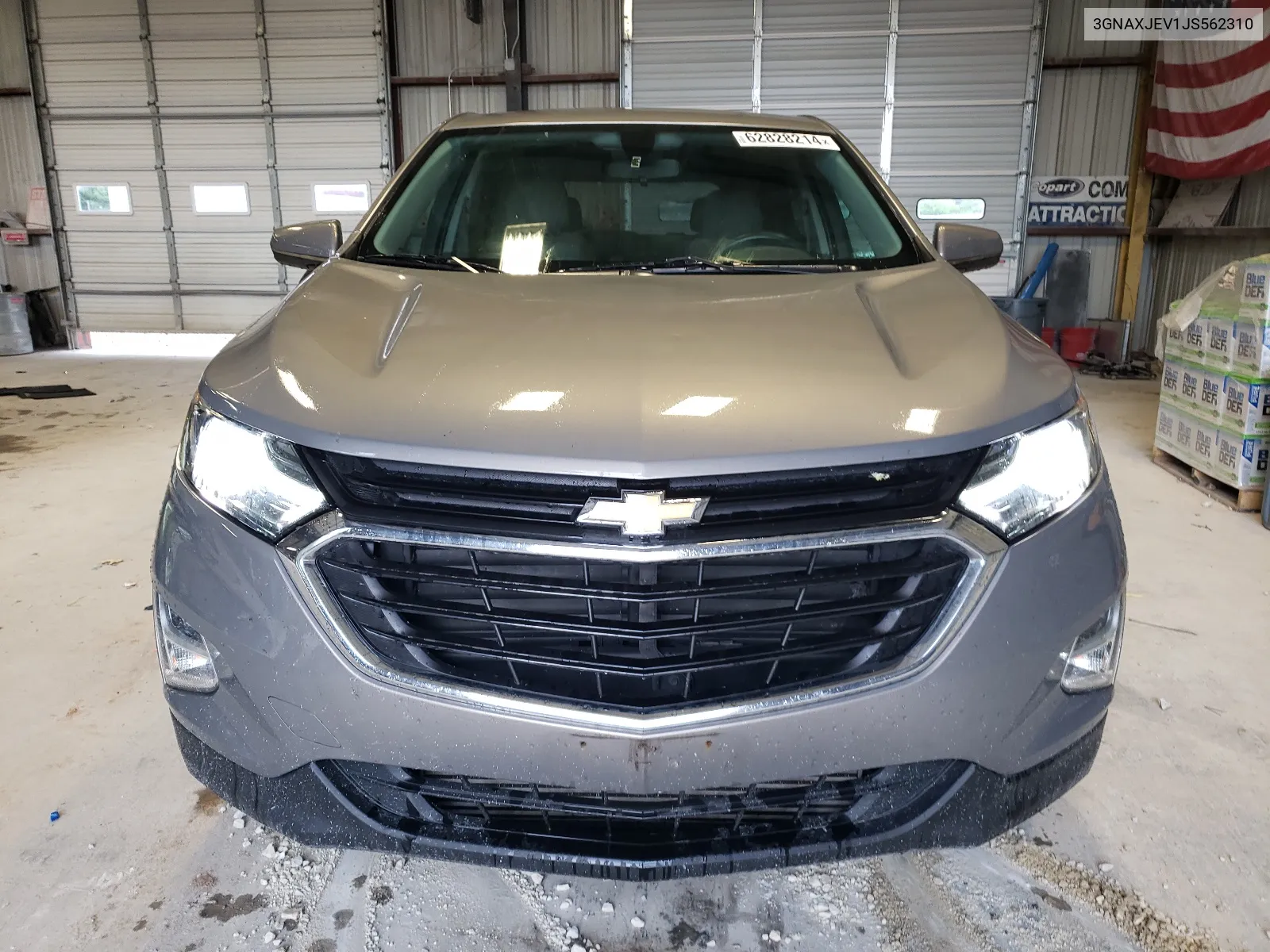 2018 Chevrolet Equinox Lt VIN: 3GNAXJEV1JS562310 Lot: 62828214