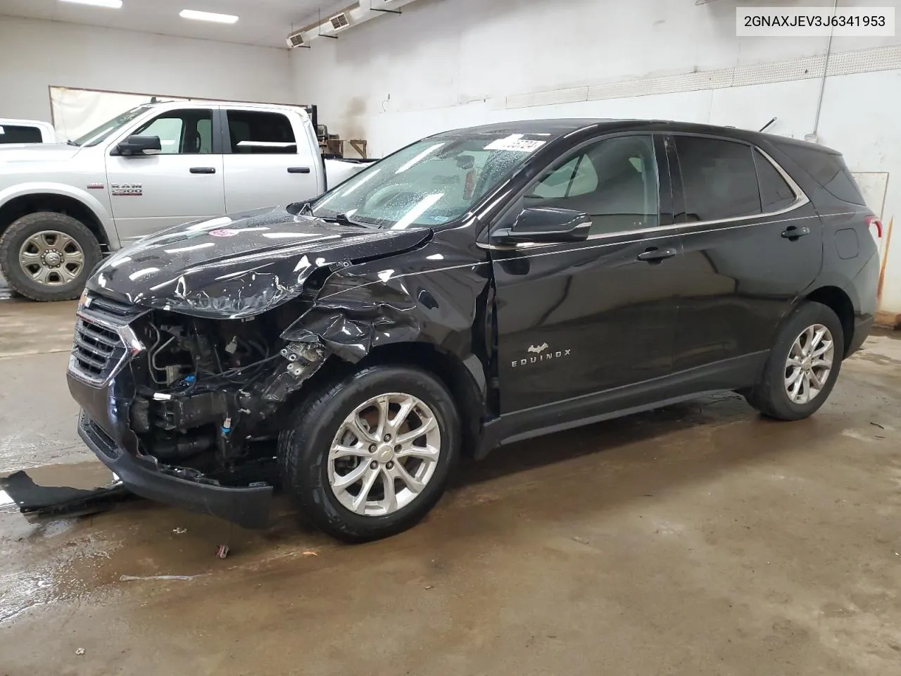 2018 Chevrolet Equinox Lt VIN: 2GNAXJEV3J6341953 Lot: 64066724