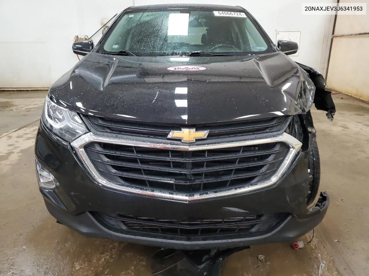 2018 Chevrolet Equinox Lt VIN: 2GNAXJEV3J6341953 Lot: 64066724