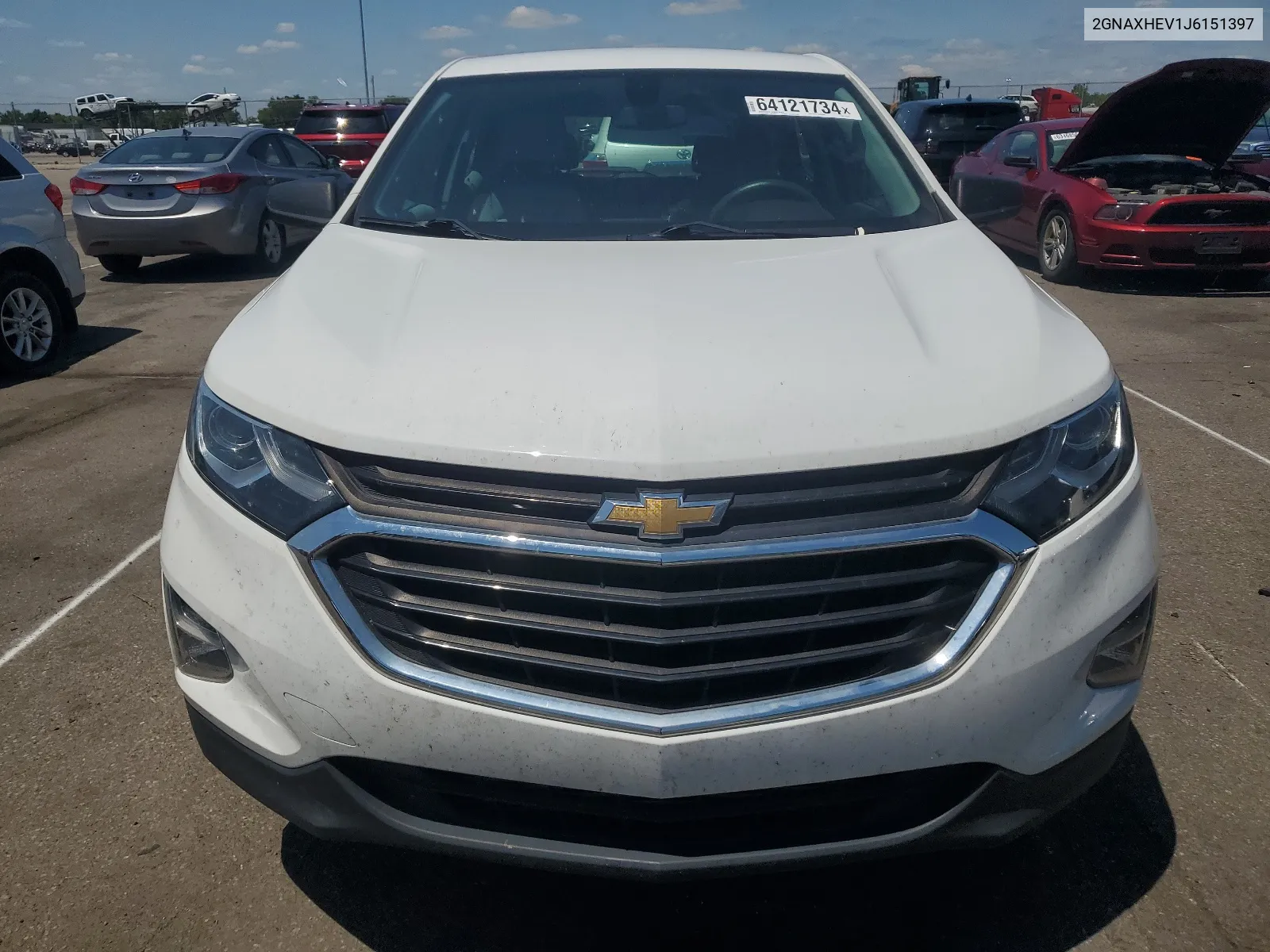 2GNAXHEV1J6151397 2018 Chevrolet Equinox Ls