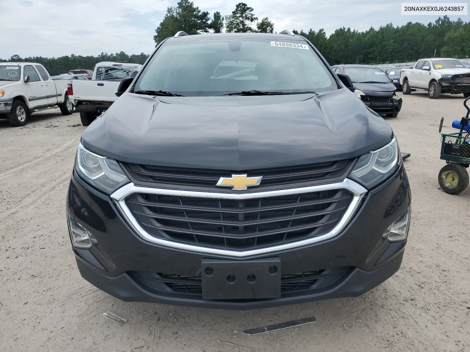 2GNAXKEX0J6243857 2018 Chevrolet Equinox Lt