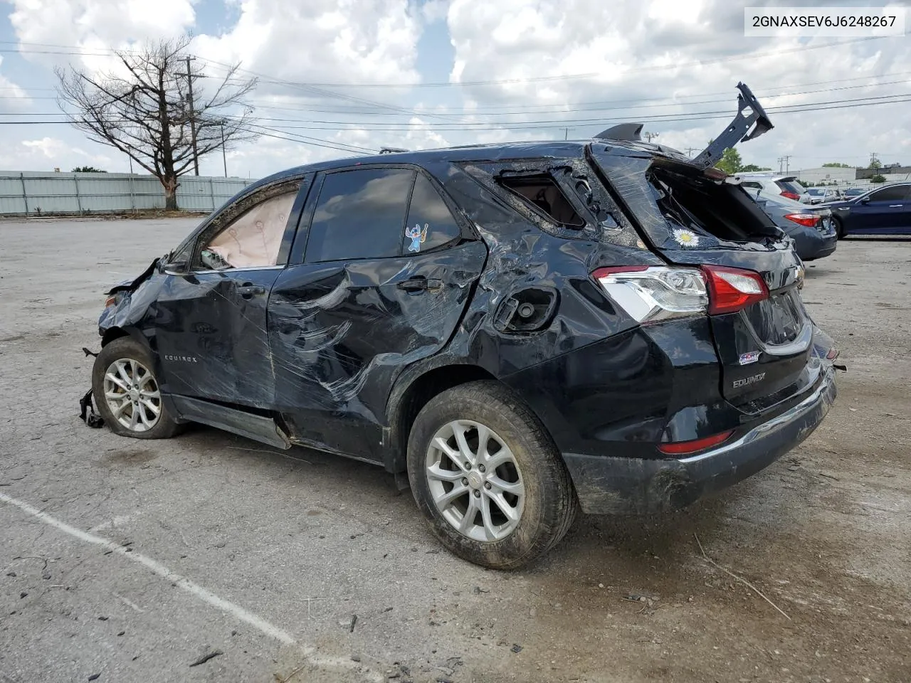 2018 Chevrolet Equinox Lt VIN: 2GNAXSEV6J6248267 Lot: 64949104