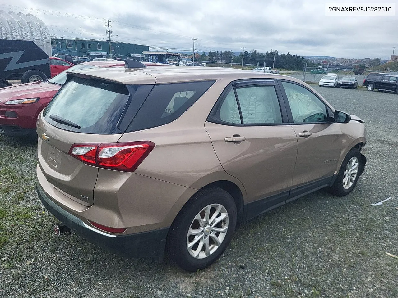 2018 Chevrolet Equinox Ls VIN: 2GNAXREV8J6282610 Lot: 64956874