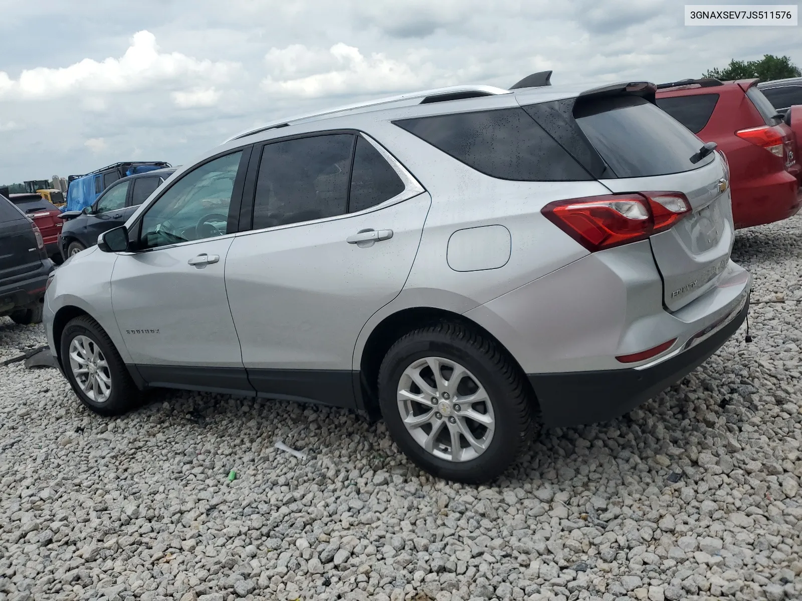 2018 Chevrolet Equinox Lt VIN: 3GNAXSEV7JS511576 Lot: 64964514