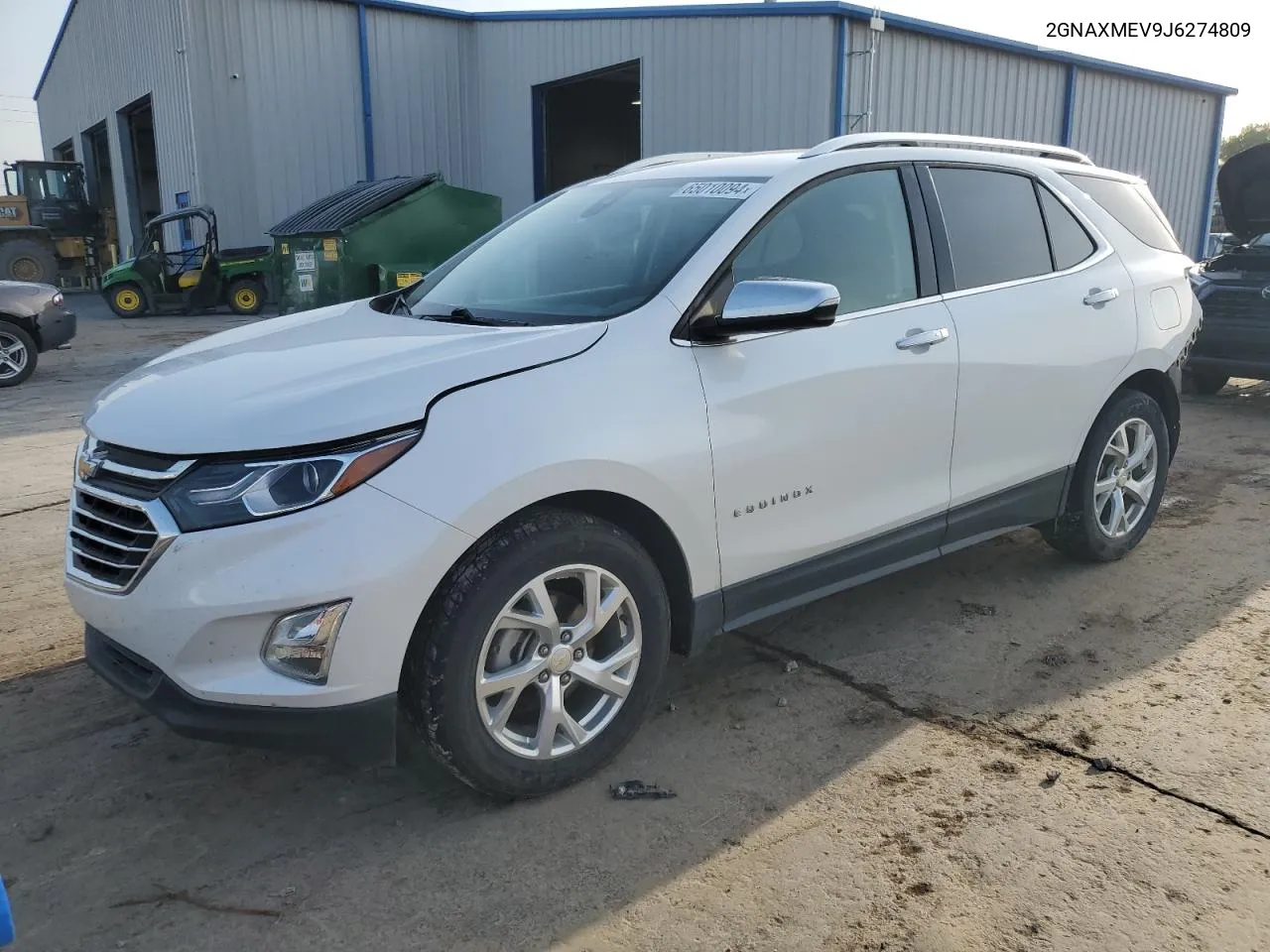 2018 Chevrolet Equinox Premier VIN: 2GNAXMEV9J6274809 Lot: 65010094