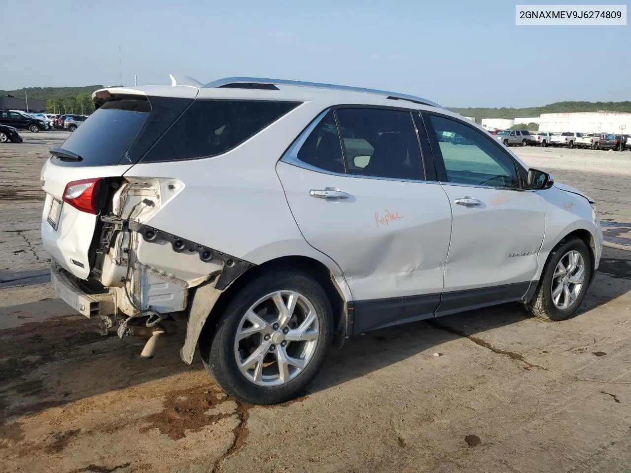 2GNAXMEV9J6274809 2018 Chevrolet Equinox Premier