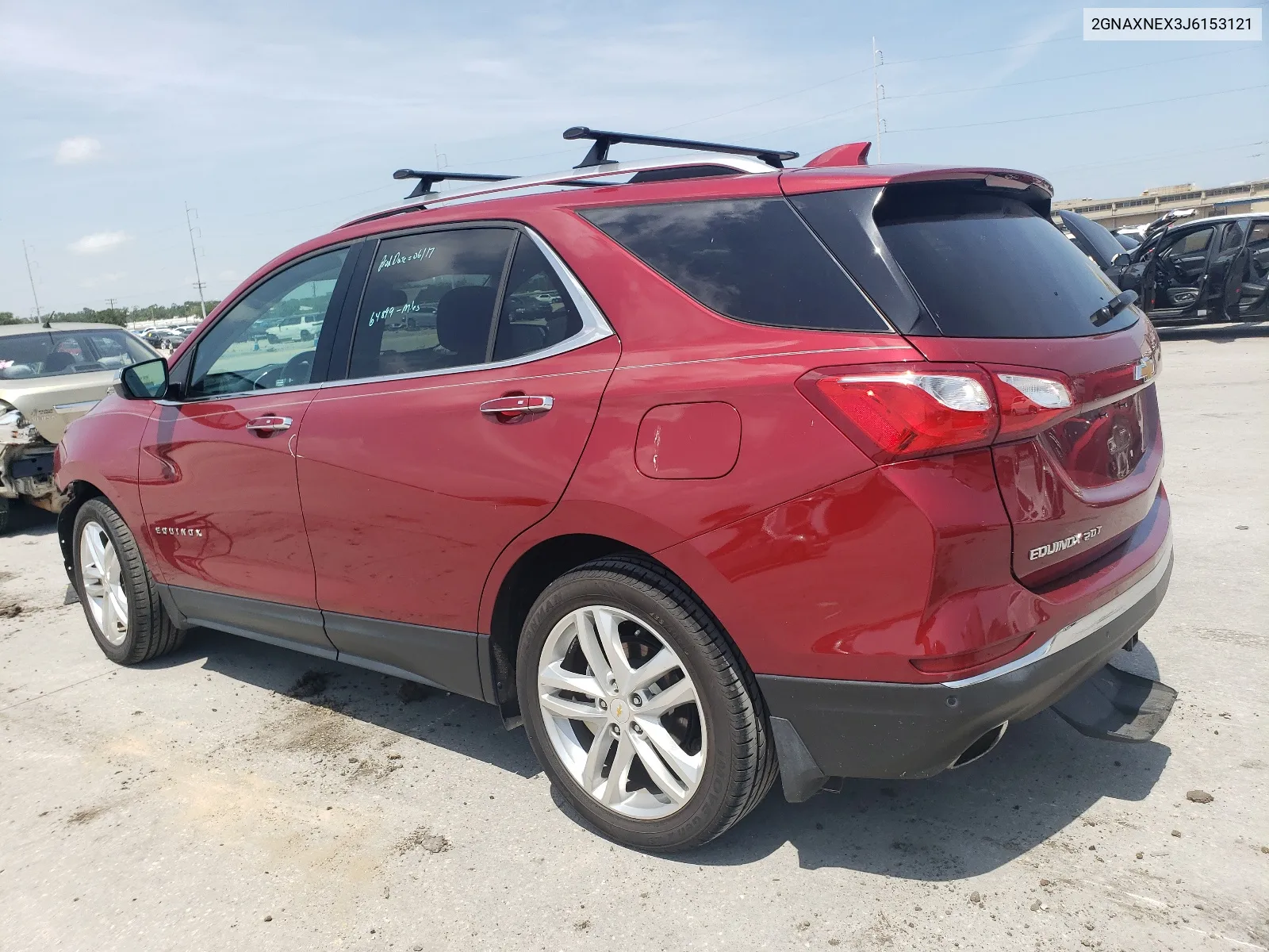 2GNAXNEX3J6153121 2018 Chevrolet Equinox Premier