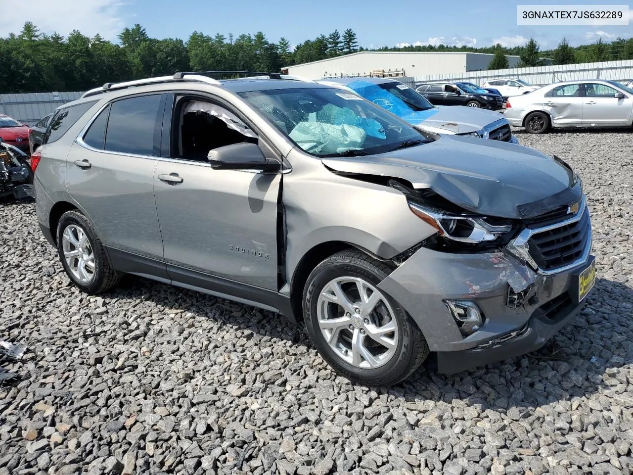 2018 Chevrolet Equinox Lt VIN: 3GNAXTEX7JS632289 Lot: 65391874