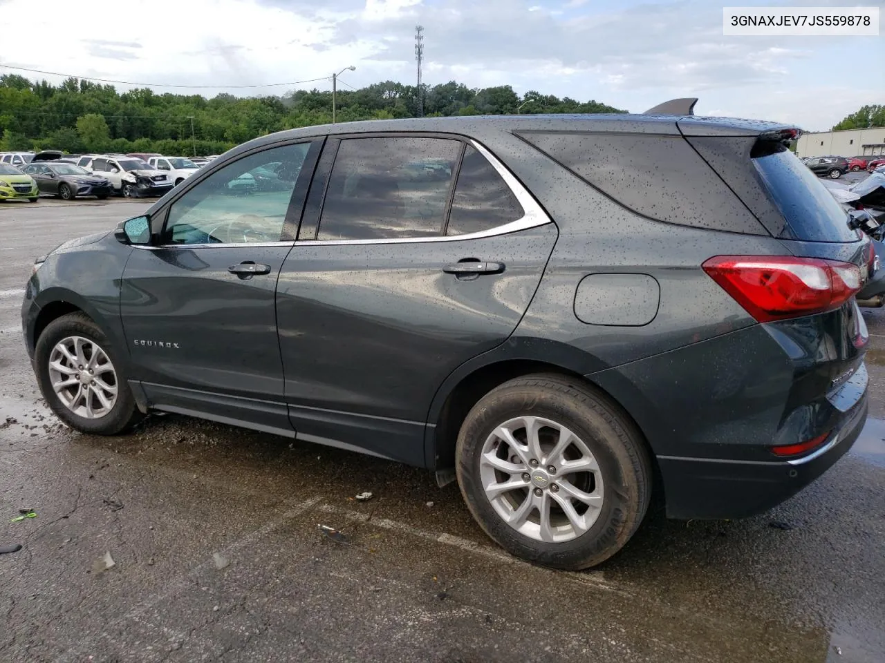 2018 Chevrolet Equinox Lt VIN: 3GNAXJEV7JS559878 Lot: 65779074