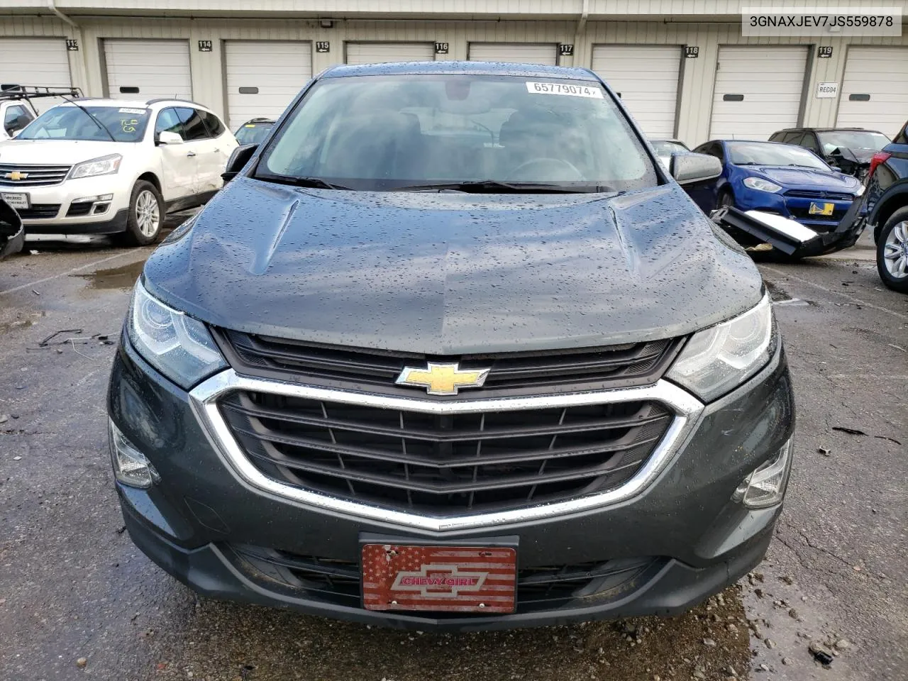 2018 Chevrolet Equinox Lt VIN: 3GNAXJEV7JS559878 Lot: 65779074