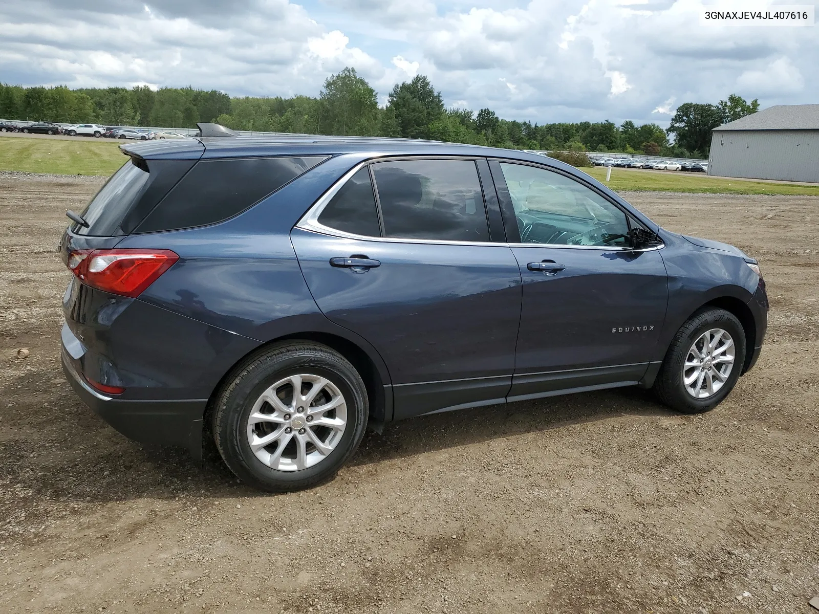 2018 Chevrolet Equinox Lt VIN: 3GNAXJEV4JL407616 Lot: 65816614