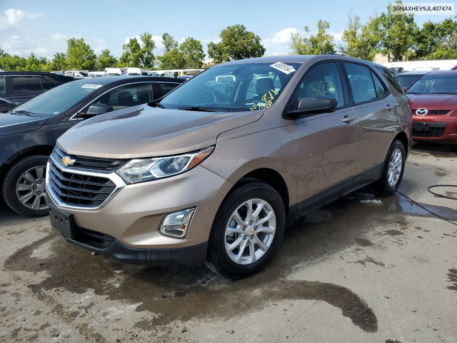 3GNAXHEV9JL407474 2018 Chevrolet Equinox Ls