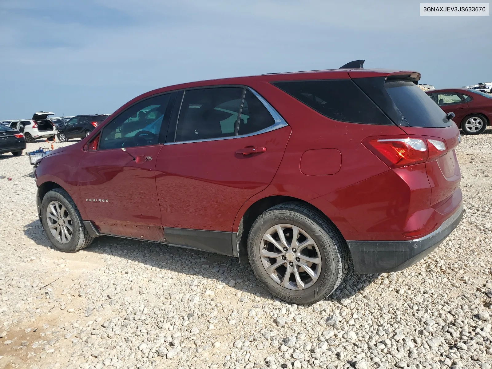 2018 Chevrolet Equinox Lt VIN: 3GNAXJEV3JS633670 Lot: 65867914