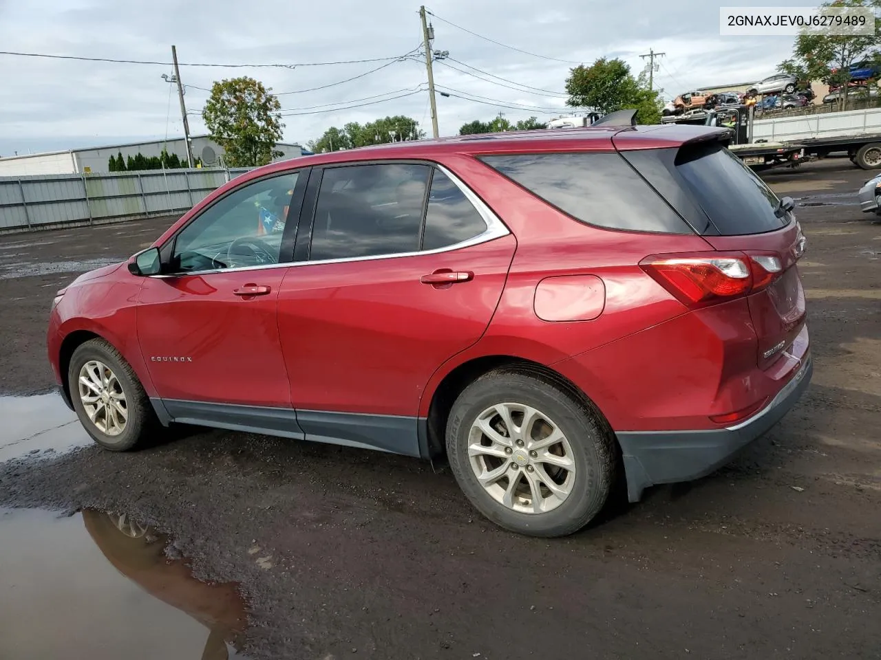 2GNAXJEV0J6279489 2018 Chevrolet Equinox Lt