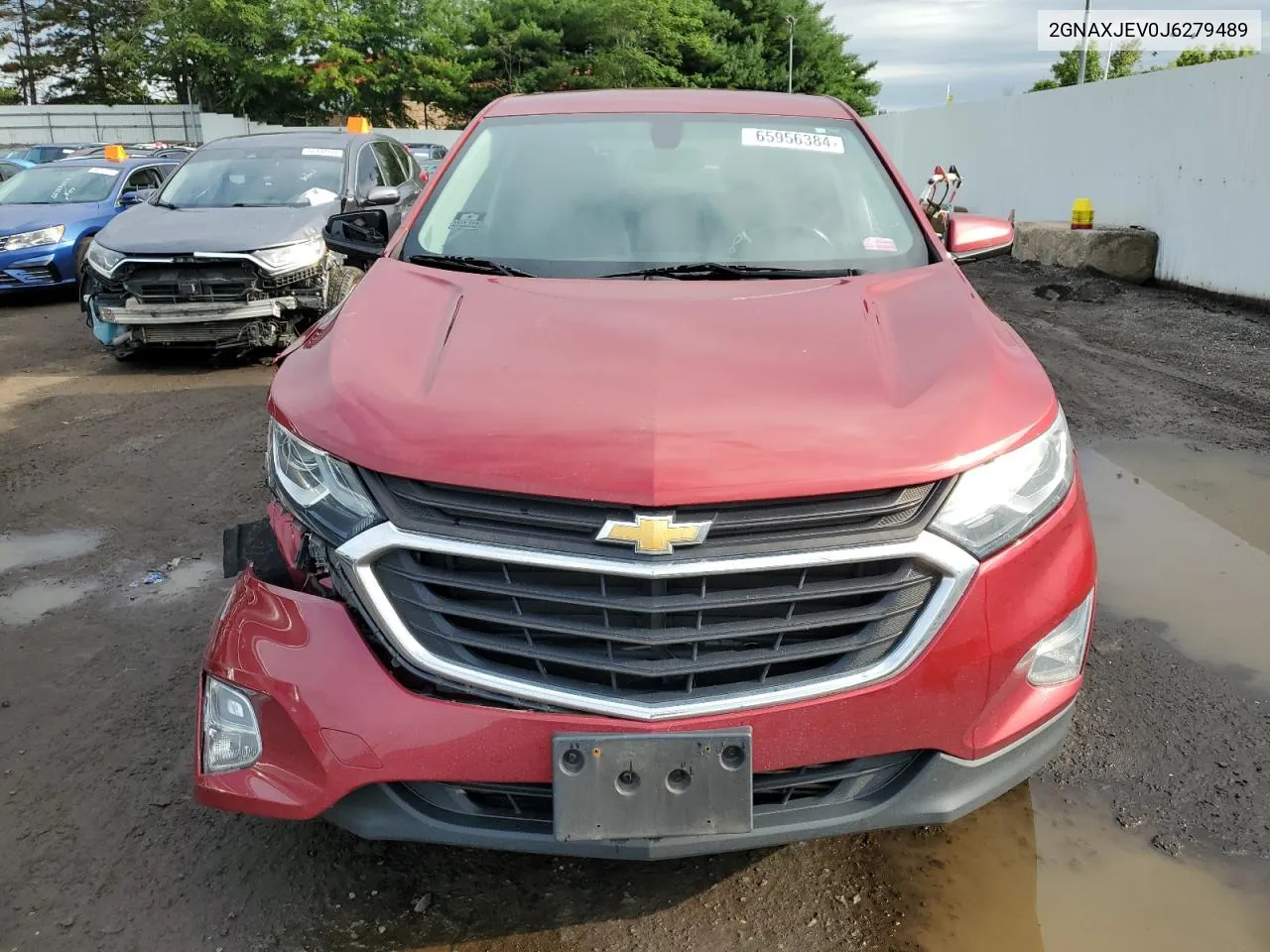 2GNAXJEV0J6279489 2018 Chevrolet Equinox Lt