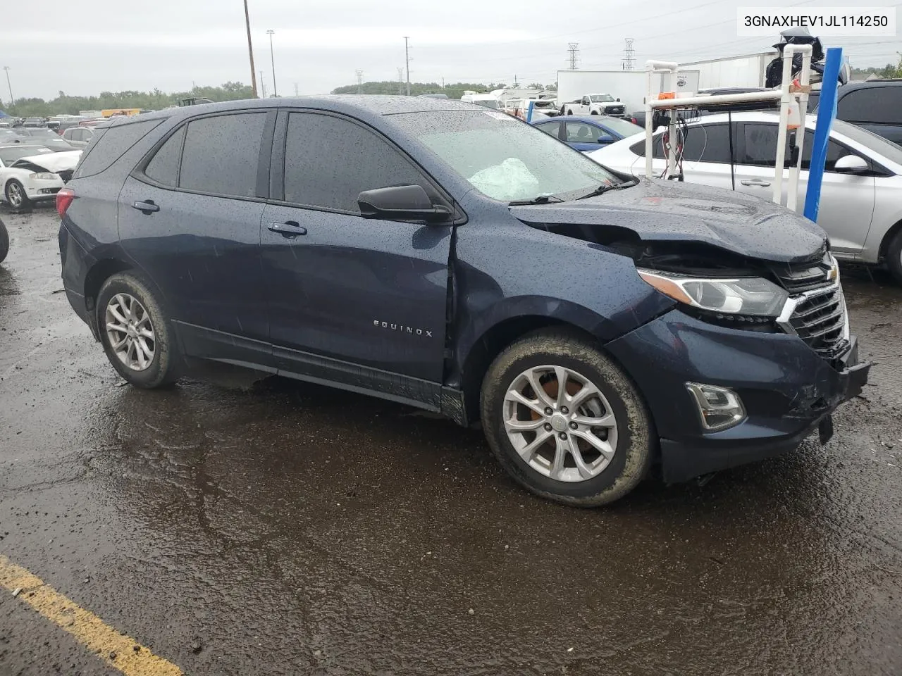 3GNAXHEV1JL114250 2018 Chevrolet Equinox Ls