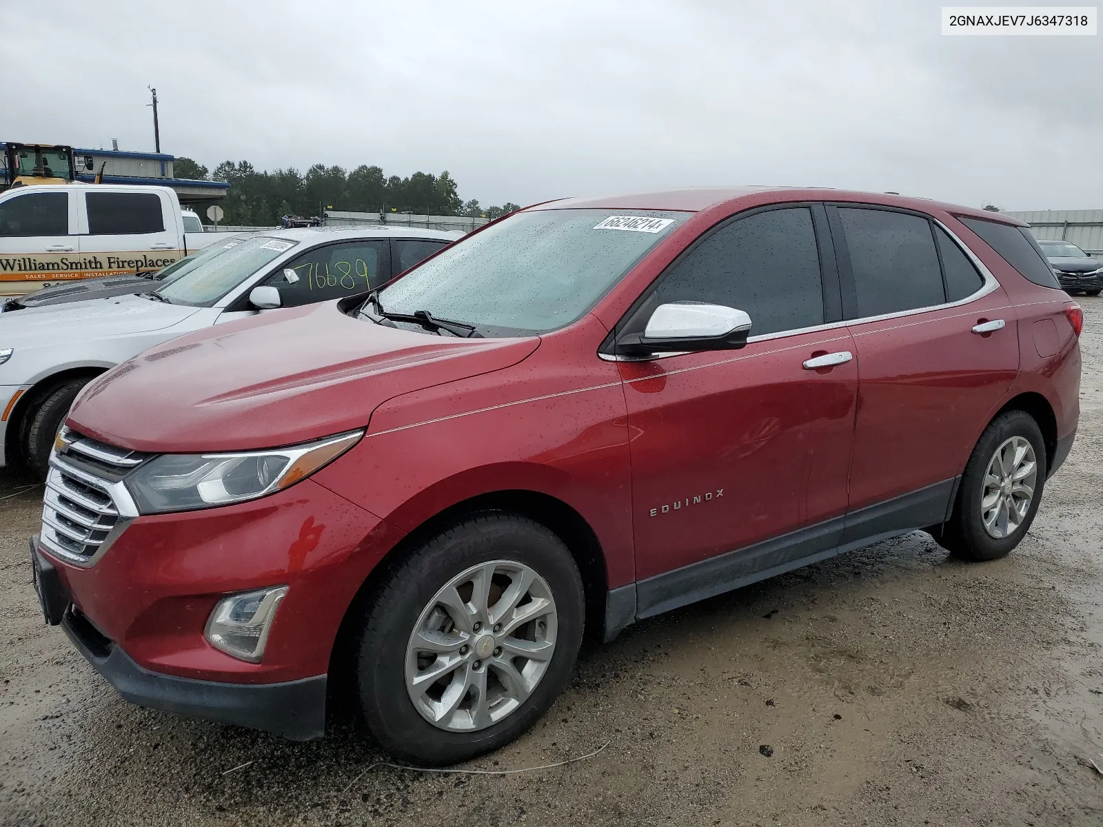 2GNAXJEV7J6347318 2018 Chevrolet Equinox Lt