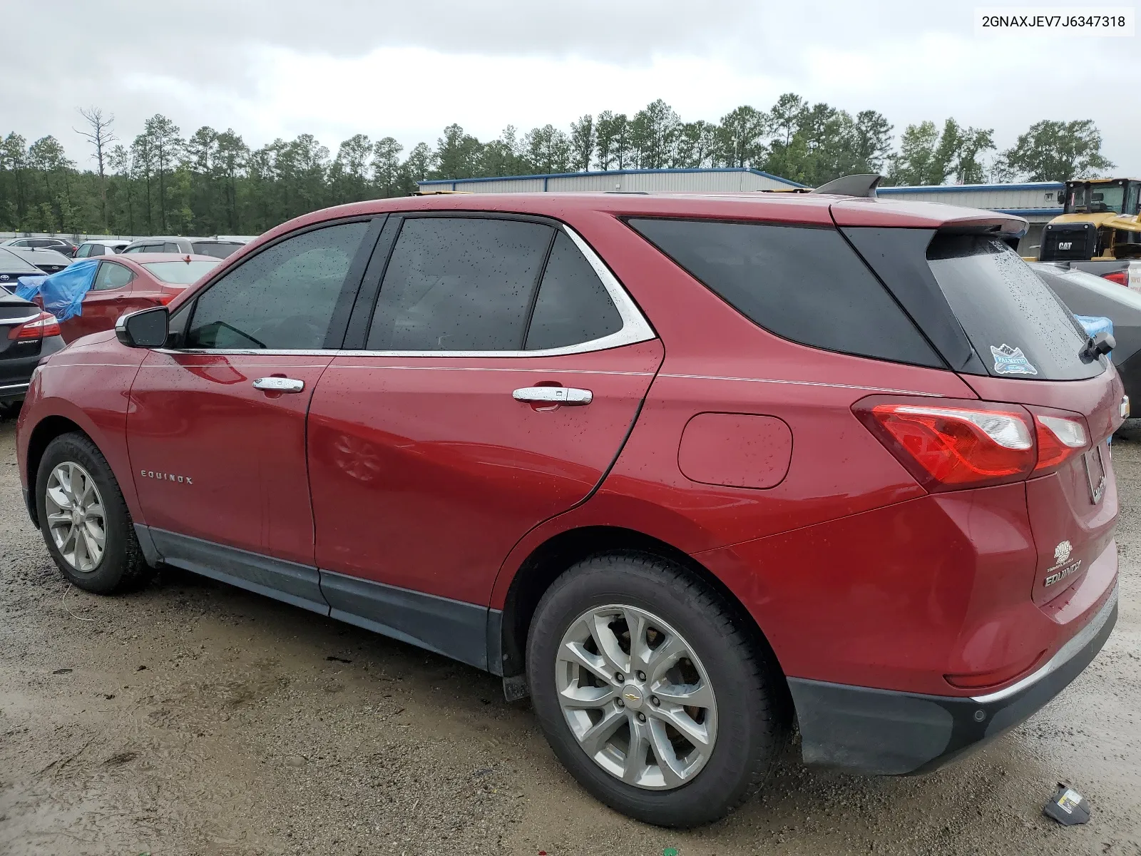 2018 Chevrolet Equinox Lt VIN: 2GNAXJEV7J6347318 Lot: 66246214