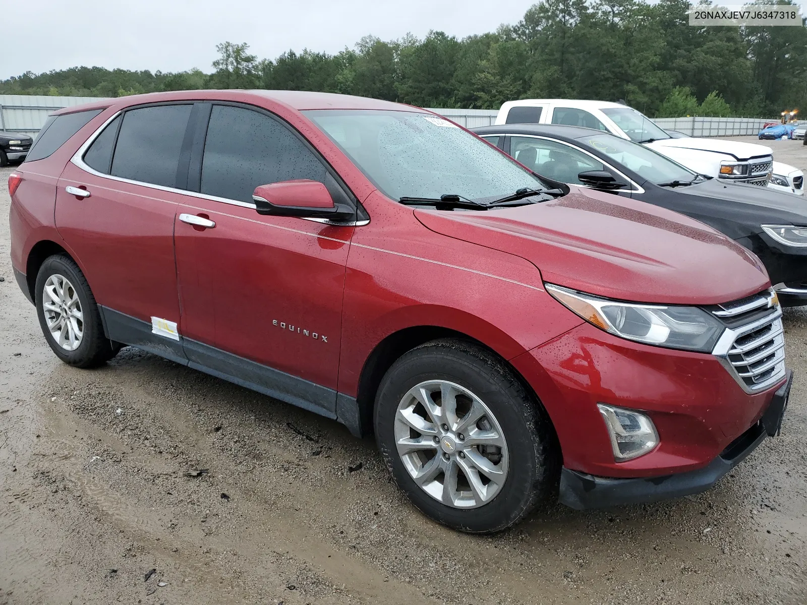 2018 Chevrolet Equinox Lt VIN: 2GNAXJEV7J6347318 Lot: 66246214